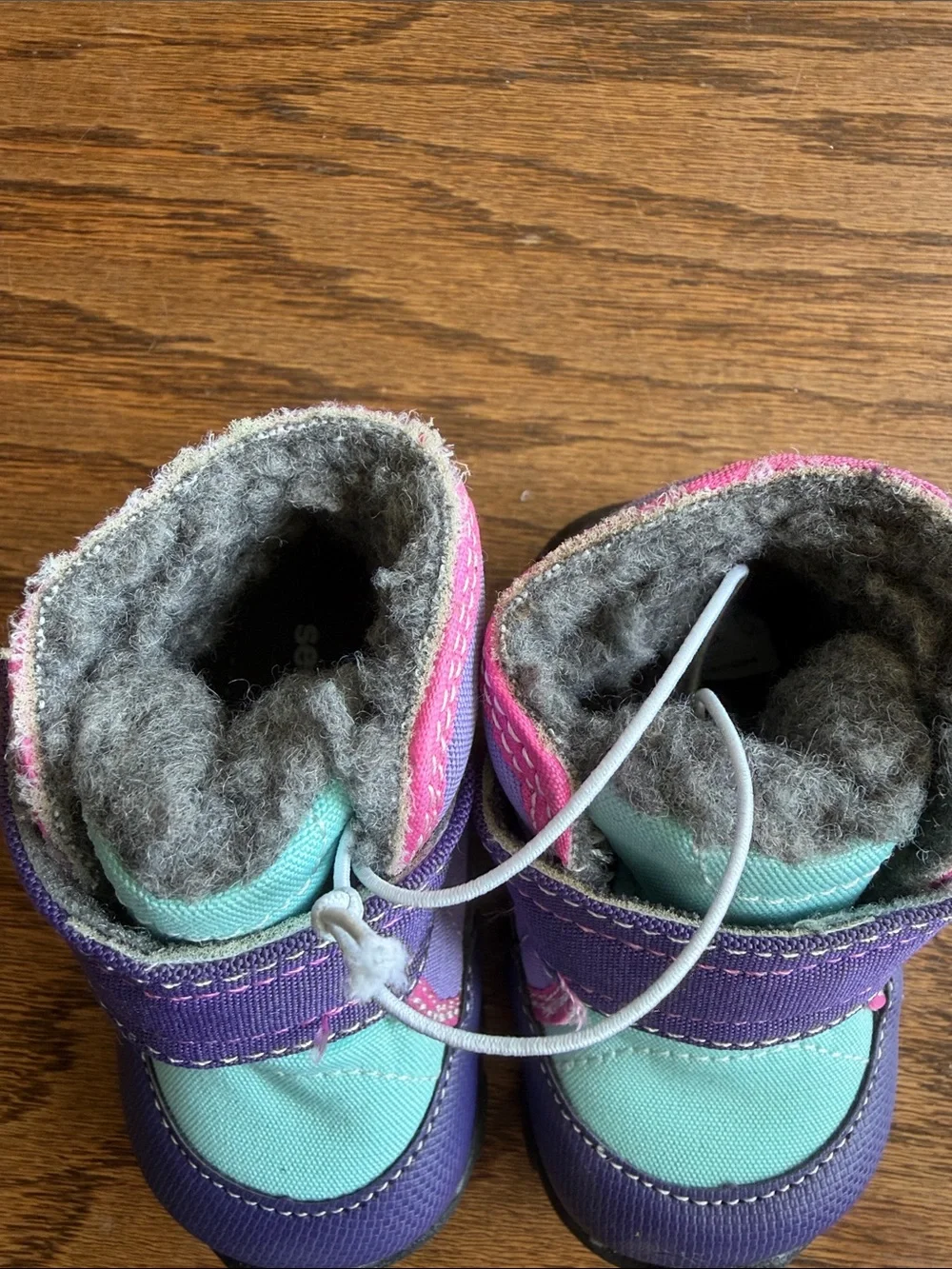 See Kai Run Purple and Pink Insulated Kids Boots